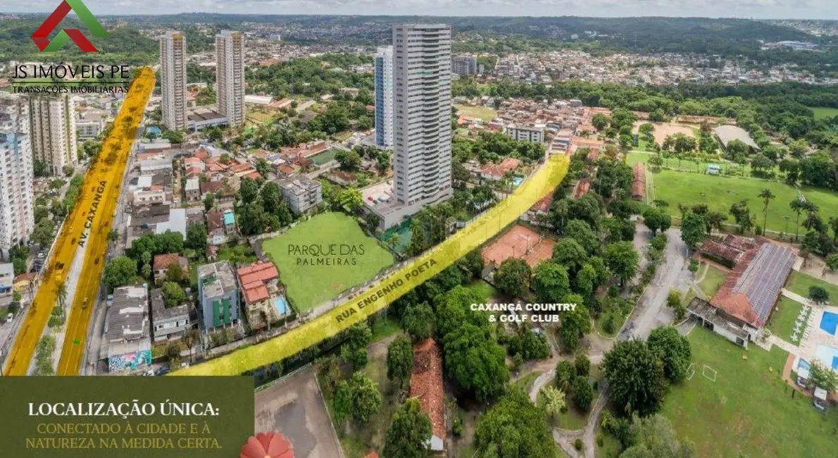 Foto 2 de Apartamento com 3 quartos à venda, 70m2 em Caxangá, Recife - PE