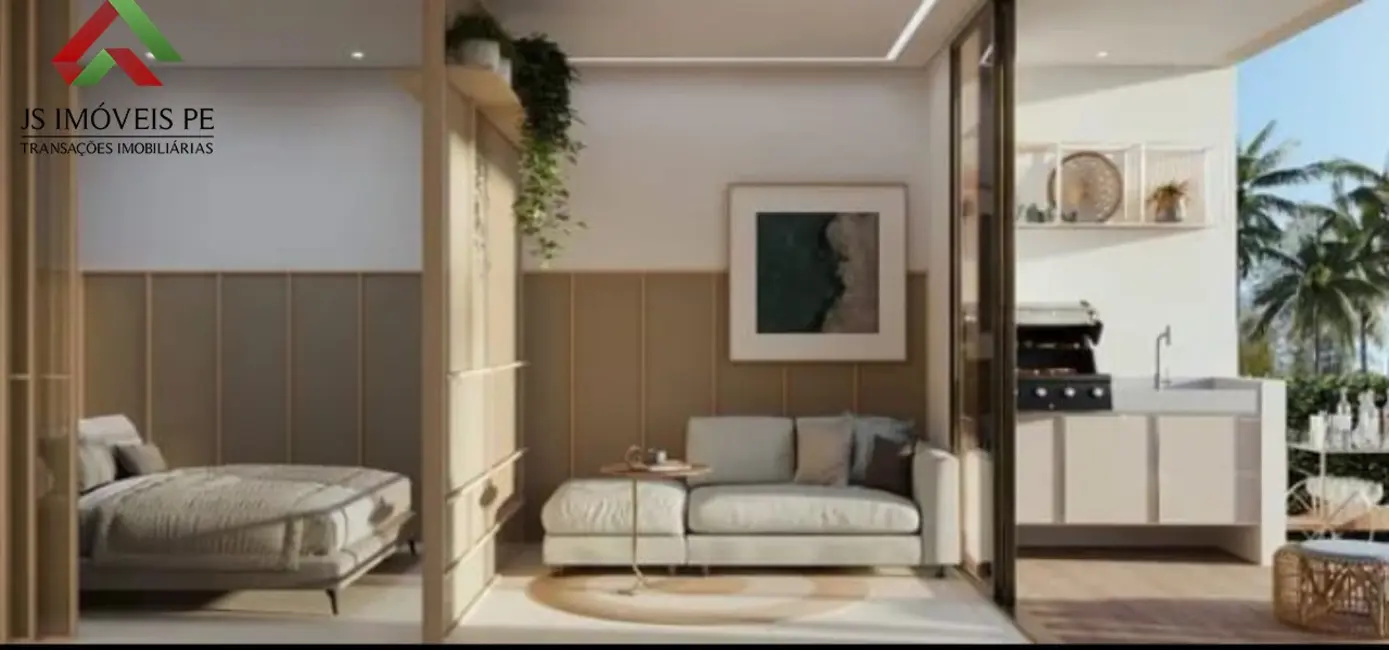 Foto 6 de Apartamento com 2 quartos à venda, 46m2 em Tamandare - PE