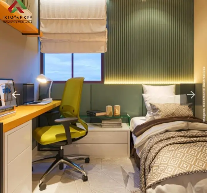 Foto 6 de Apartamento com 2 quartos à venda, 58m2 em Madalena, Recife - PE