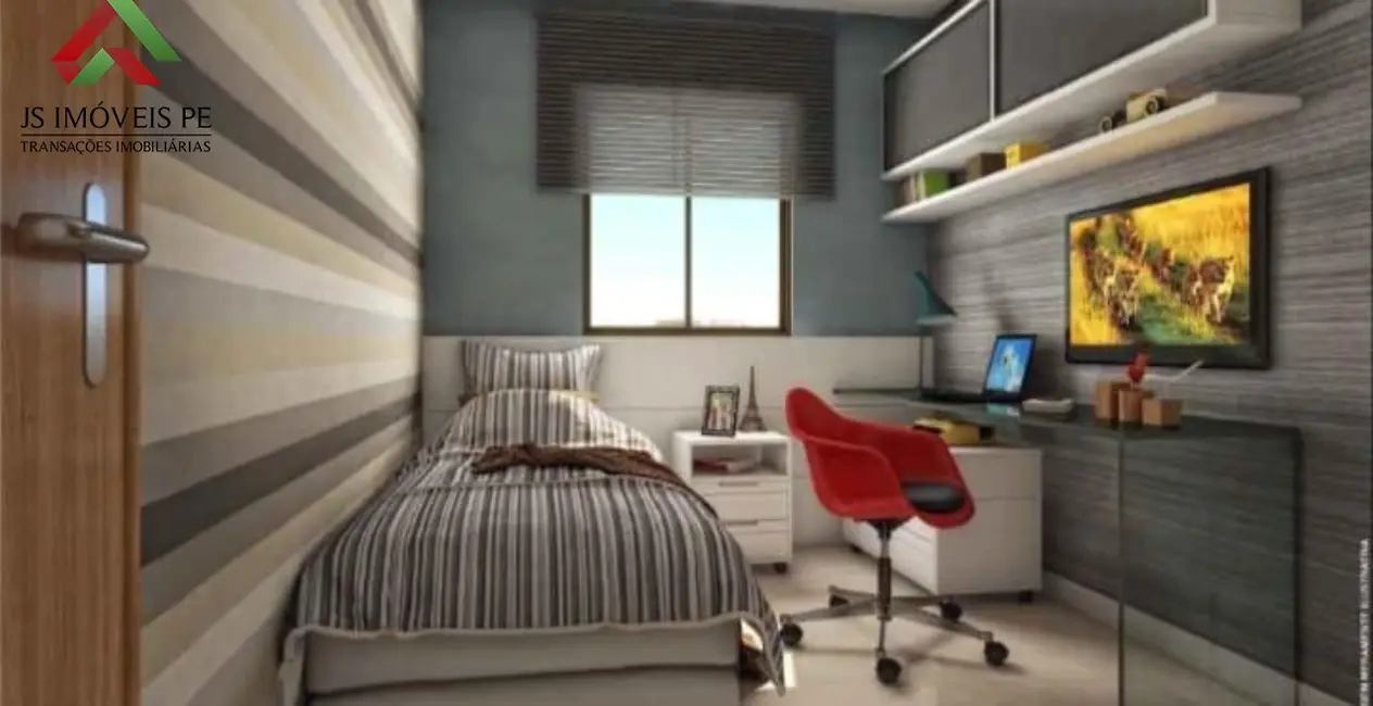 Foto 3 de Apartamento com 2 quartos à venda, 56m2 em Iputinga, Recife - PE