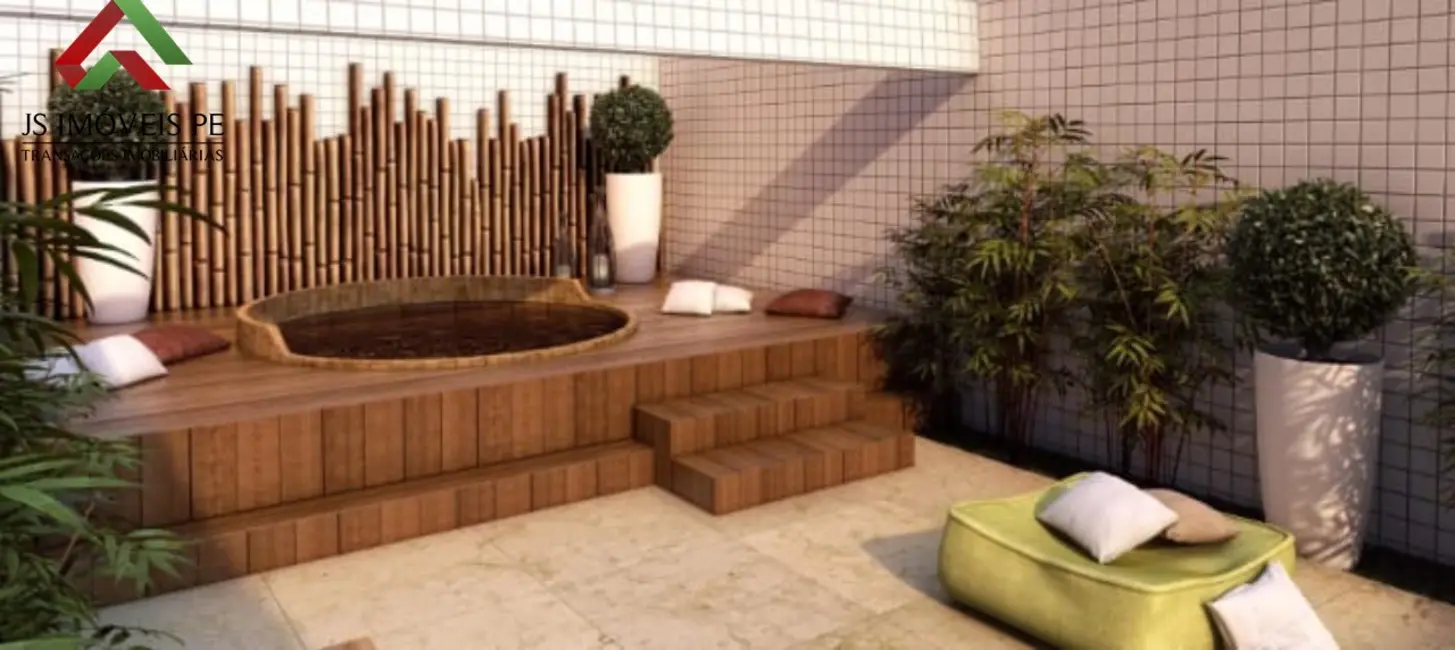 Foto 3 de Apartamento com 1 quarto à venda, 39m2 em Madalena, Recife - PE