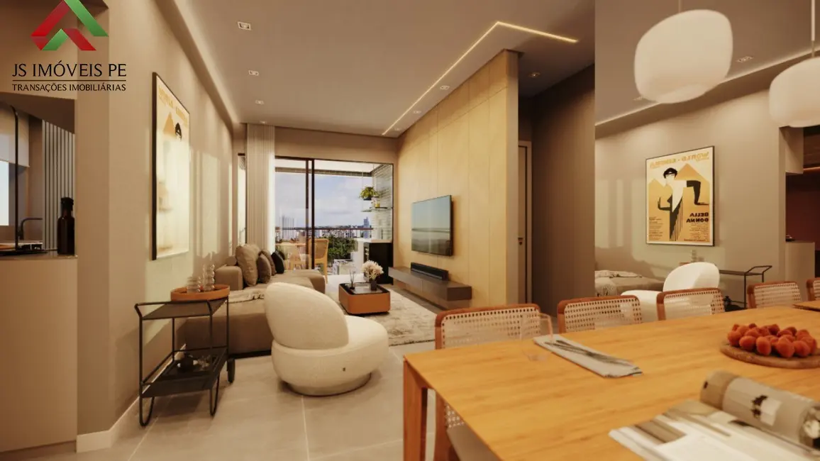 Foto 4 de Apartamento com 3 quartos à venda, 84m2 em Casa Forte, Recife - PE