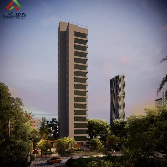 Foto 2 de Apartamento com 3 quartos à venda, 84m2 em Casa Forte, Recife - PE