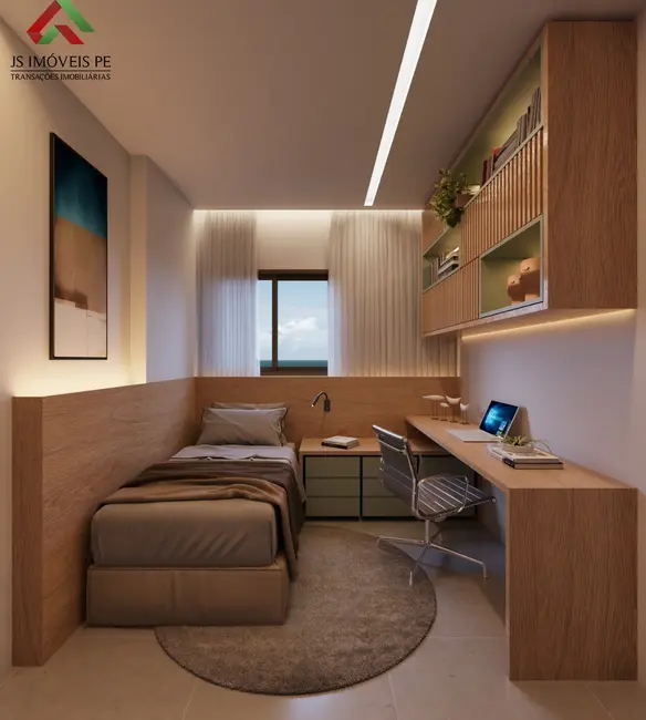 Apartamento com 3 quartos à venda, 79m2 em Pina, Recife - PE - imagem 4 Foto 4 de Apartamento com 3 quartos à venda, 79m2 em Pina, Recife - PE