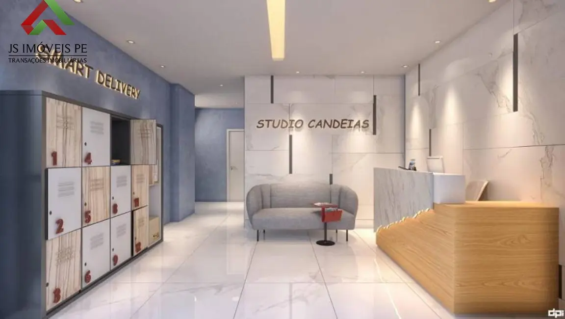 Apartamento com 1 quarto à venda, 24m2 em Candeias, Jaboatao Dos Guararapes - PE - imagem 5 Foto 5 de Apartamento com 1 quarto à venda, 24m2 em Candeias, Jaboatao Dos Guararapes - PE