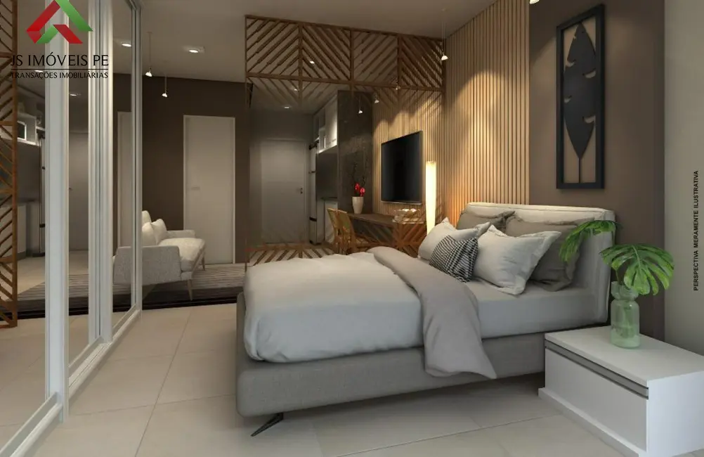 Foto 4 de Apartamento com 1 quarto à venda, 28m2 em Boa Viagem, Recife - PE