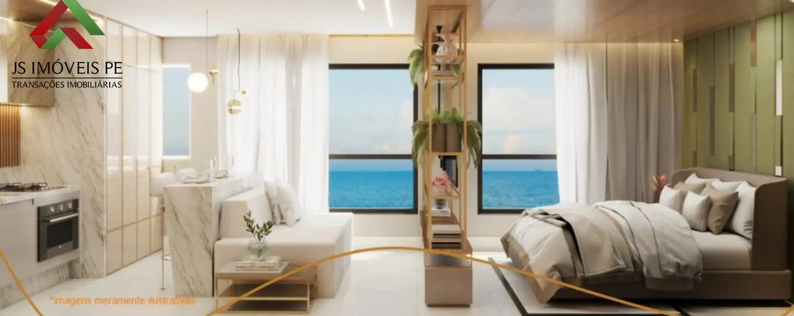 Apartamento com 1 quarto à venda, 32m2 em Piedade, Jaboatao Dos Guararapes - PE - imagem 5 Foto 5 de Apartamento com 1 quarto à venda, 32m2 em Piedade, Jaboatao Dos Guararapes - PE