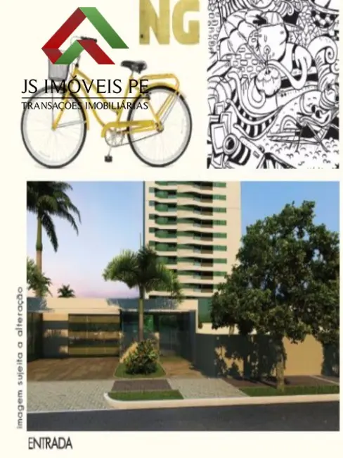 Apartamento com 3 quartos à venda, 82m2 em Boa Viagem, Recife - PE - imagem 3 Foto 3 de Apartamento com 3 quartos à venda, 82m2 em Boa Viagem, Recife - PE