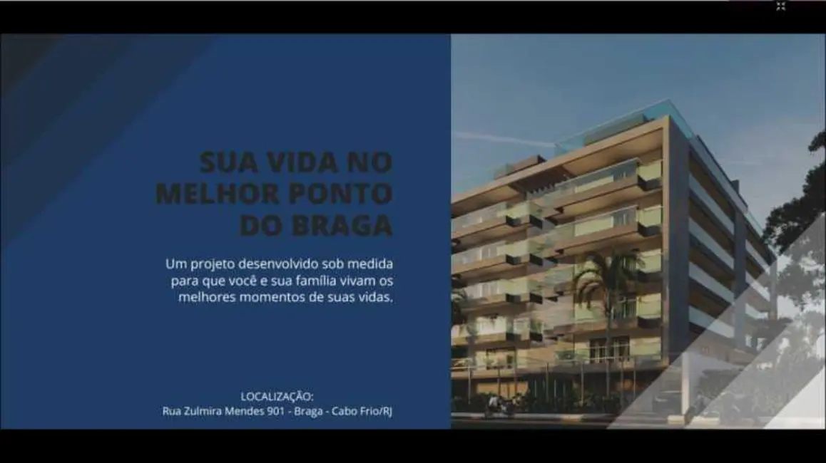 Foto 2 de Apartamento com 2 quartos à venda, 105m2 em Braga, Cabo Frio - RJ