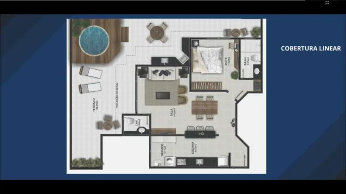 Apartamento com 2 quartos à venda, 105m2 em Braga, Cabo Frio - RJ - imagem 7 Foto 7 de Apartamento com 2 quartos à venda, 105m2 em Braga, Cabo Frio - RJ