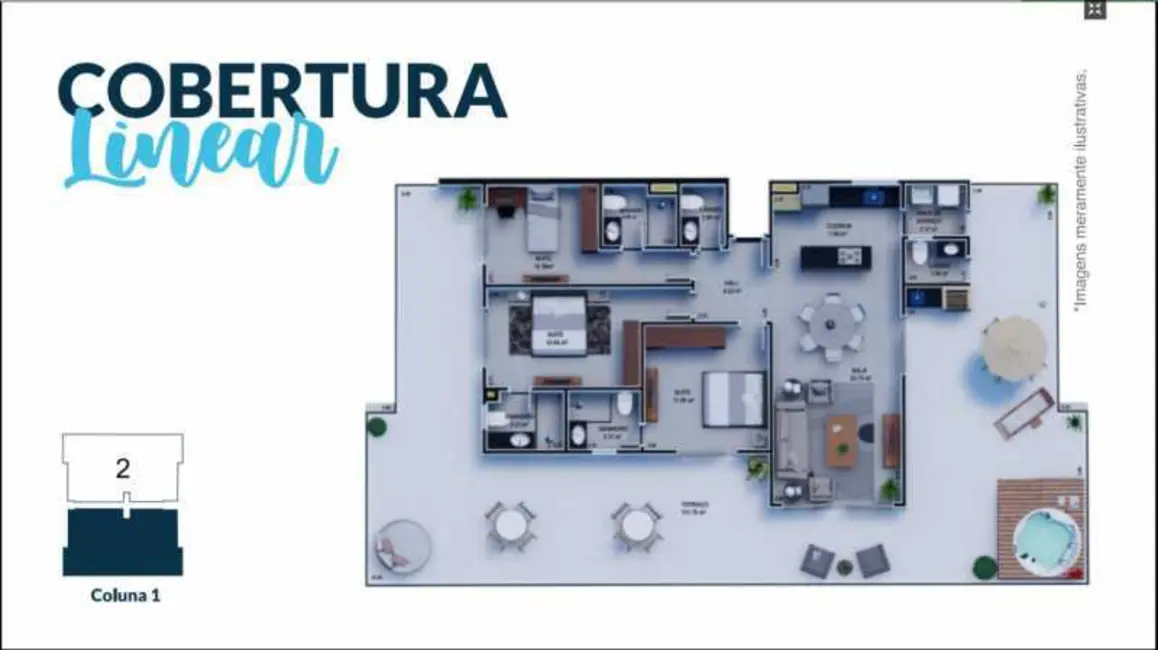 Apartamento com 2 quartos à venda, 103m2 em Braga, Cabo Frio - RJ - imagem 8 Foto 8 de Apartamento com 2 quartos à venda, 103m2 em Braga, Cabo Frio - RJ