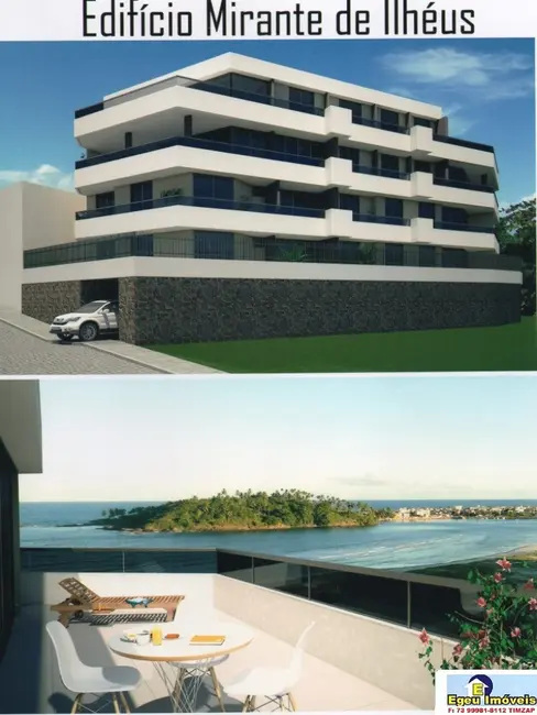 Foto 1 de Apartamento com 3 quartos à venda, 114m2 em São Sebastião, Ilheus - BA