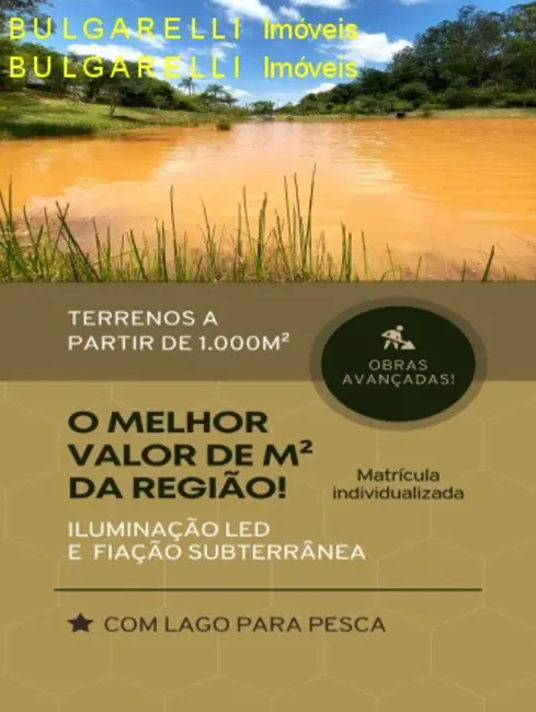 Foto 4 de Terreno / Lote à venda, 1000m2 em Caxambu, Jundiai - SP