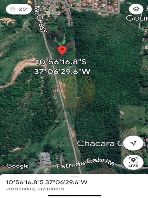 Foto 1 de Terreno / Lote à venda, 48000m2 em Rosa Elze, Sao Cristovao - SE