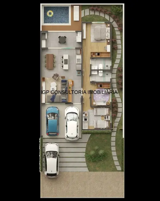 Foto 6 de Casa de Condomínio com 3 quartos à venda, 115m2 em Elias Fausto - SP