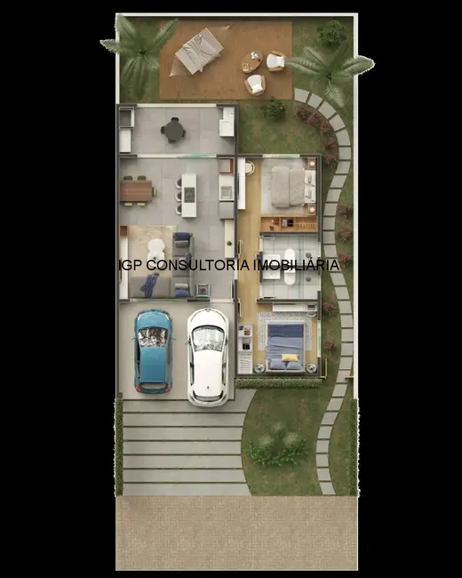 Foto 5 de Casa de Condomínio com 2 quartos à venda, 94m2 em Elias Fausto - SP