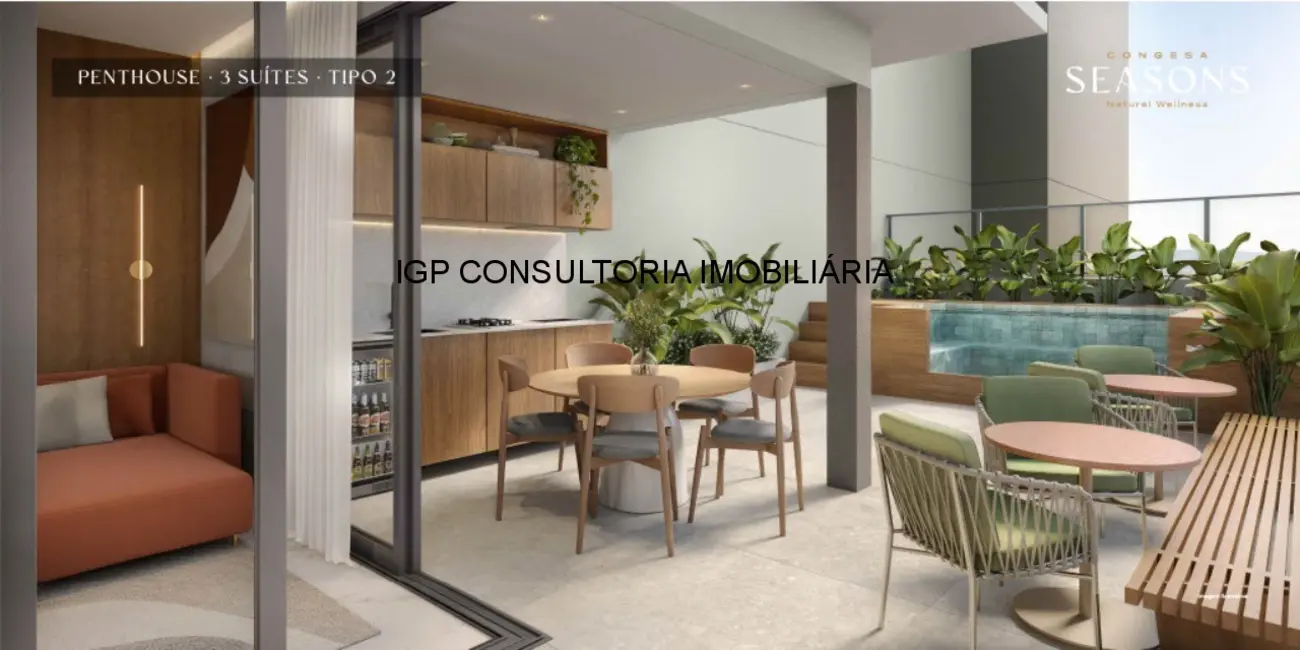 Foto 1 de Apartamento com 3 quartos à venda, 184m2 em Jardim Santa Rita, Indaiatuba - SP