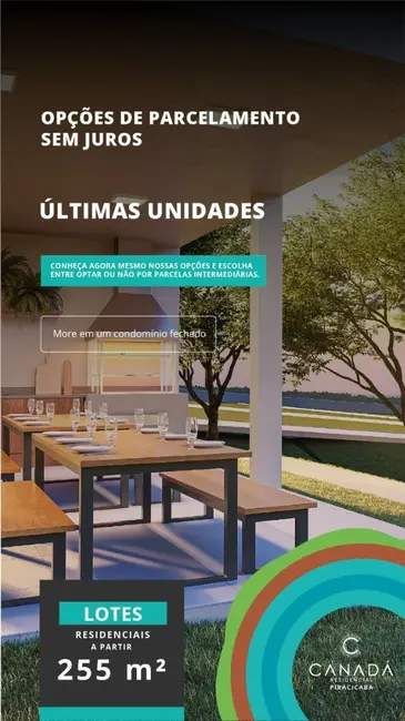 Foto 8 de Terreno / Lote à venda, 255m2 em Piracicaba - SP