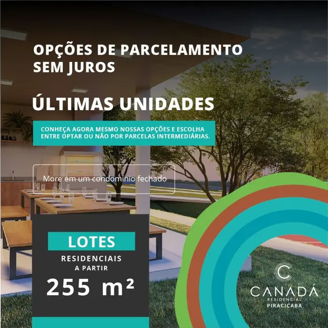 Foto 6 de Terreno / Lote à venda, 255m2 em Piracicaba - SP