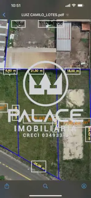 Foto 1 de Terreno / Lote à venda, 1136m2 em Piracicaba - SP