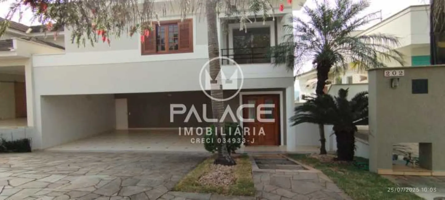 Casa de Condomínio com 4 quartos para alugar, 258m2 em Piracicaba - SP - imagem 2 Foto 2 de Casa de Condomínio com 4 quartos para alugar, 258m2 em Piracicaba - SP