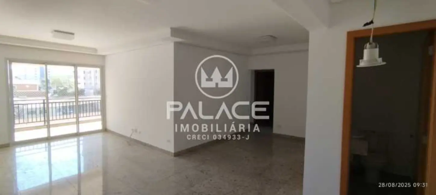 Apartamento com 3 quartos para alugar, 128m2 em Piracicaba - SP - imagem 2 Foto 2 de Apartamento com 3 quartos para alugar, 128m2 em Piracicaba - SP