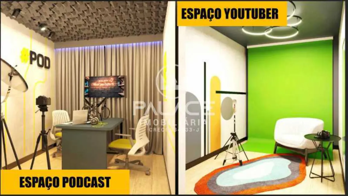 Apartamento com 1 quarto à venda, 25m2 em Piracicaba - SP - imagem 7 Foto 7 de Apartamento com 1 quarto à venda, 25m2 em Piracicaba - SP