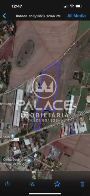 Foto 1 de Terreno / Lote à venda, 54000m2 em Piracicaba - SP