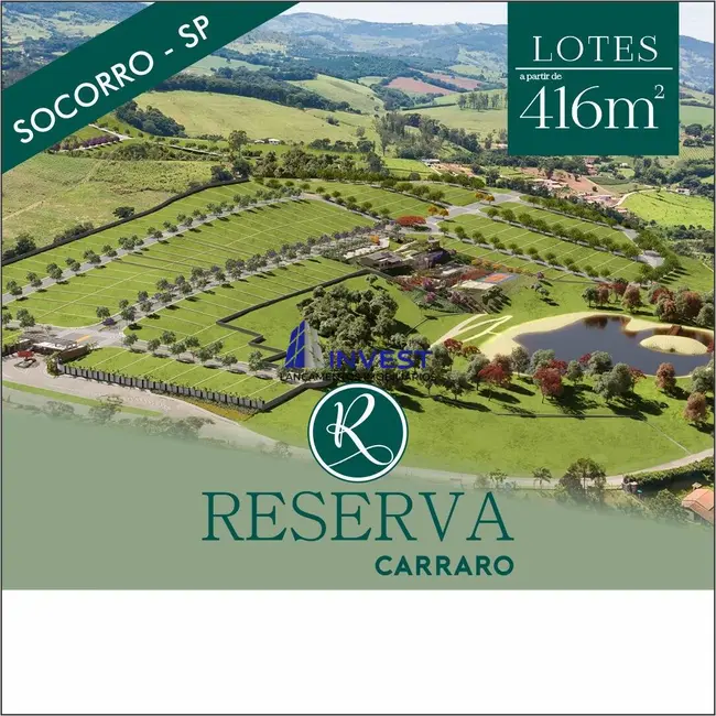 Foto 2 de Lote de Condomínio à venda, 416m2 em Socorro - SP