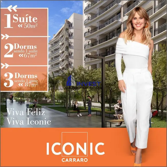 Foto 1 de Apartamento com 2 quartos à venda, 67m2 em Condomínio Residencial e Comercial Fazenda Santa Petronilla, Braganca Paulista - SP