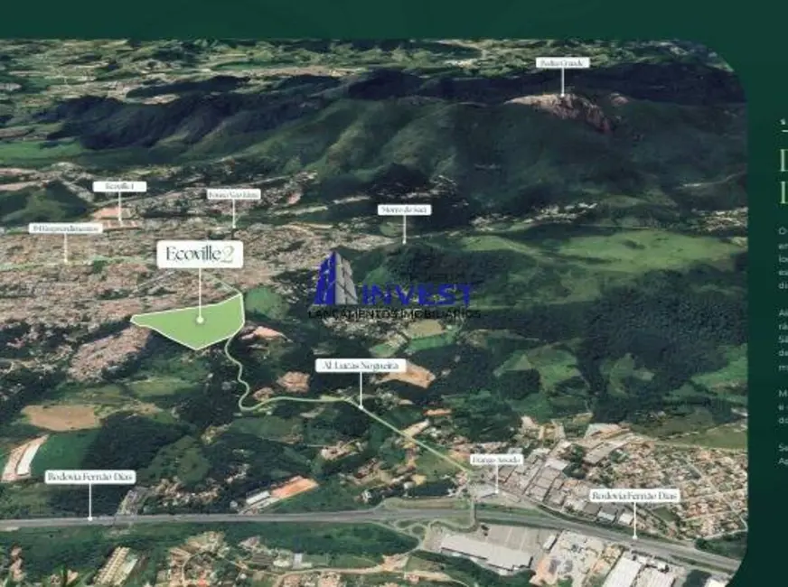 Foto 2 de Lote de Condomínio à venda, 360m2 em Itapetinga, Atibaia - SP