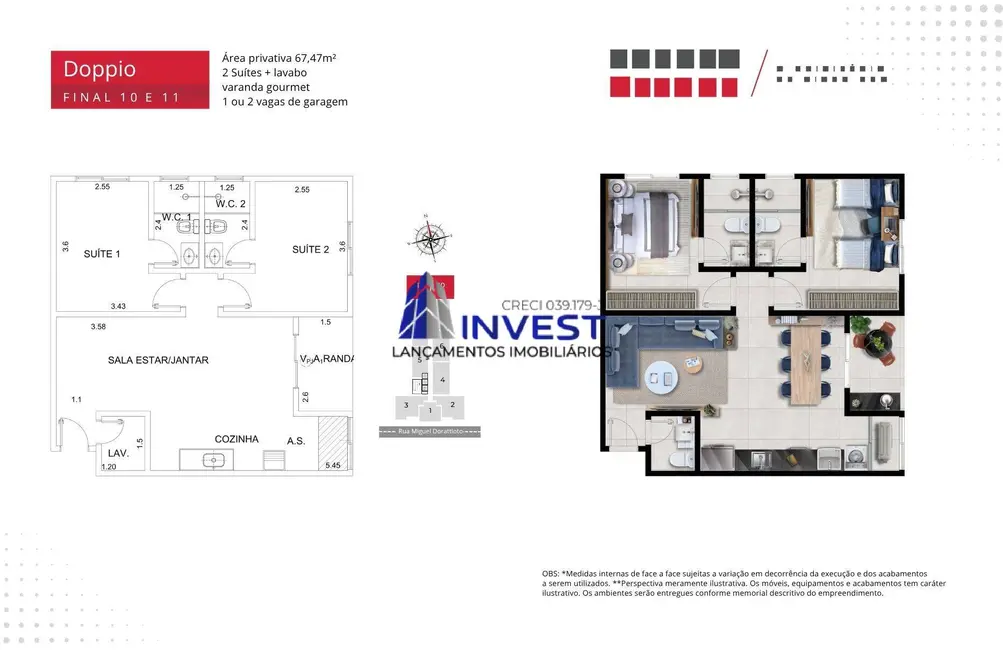 Foto 21 de Apartamento à venda, 44m2 em Atibaia Jardim, Atibaia - SP