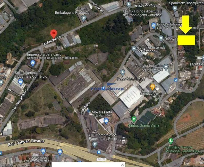 Foto 4 de Terreno / Lote à venda, 1772m2 em Parque Rincão, Cotia - SP