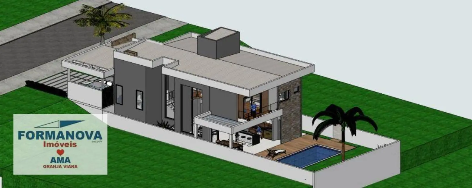 Foto 4 de Terreno / Lote à venda, 398m2 em Cotia - SP