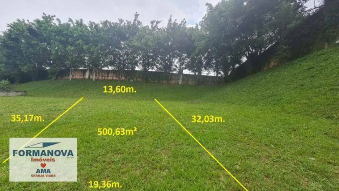 Foto 6 de Terreno / Lote à venda, 500m2 em Cotia - SP