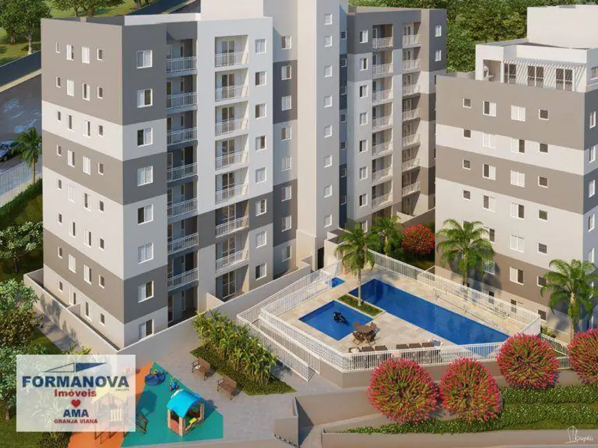 Foto 1 de Apartamento com 2 quartos à venda, 47m2 em Cotia - SP