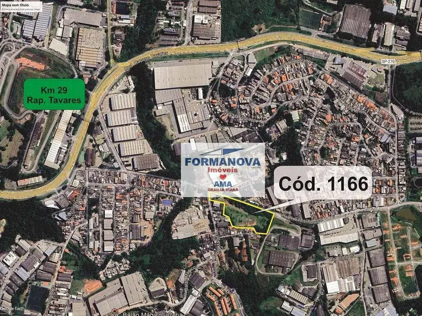 Foto 4 de Sala Comercial à venda, 16537m2 em Parque Alexandre, Cotia - SP