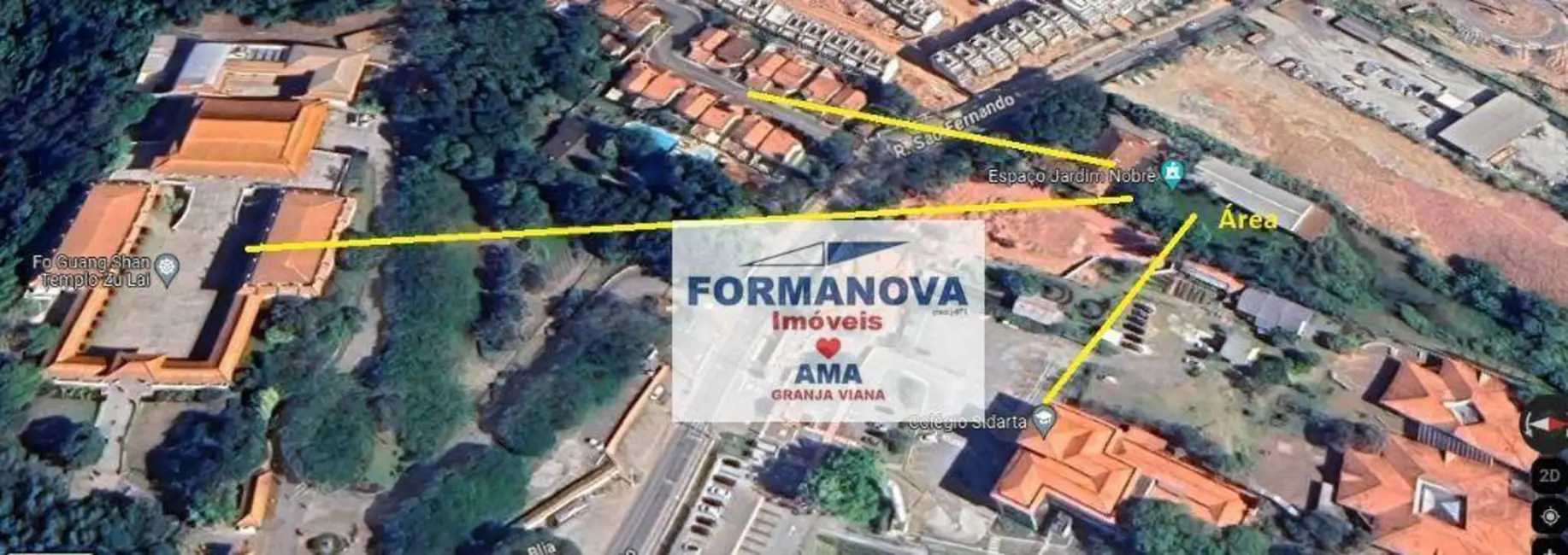 Terreno / Lote à venda, 6700m2 em Parque Rincão, Cotia - SP - imagem 5 Foto 5 de Terreno / Lote à venda, 6700m2 em Parque Rincão, Cotia - SP