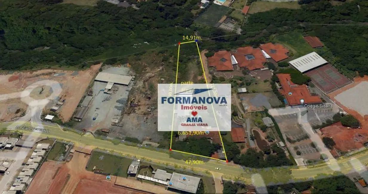 Terreno / Lote à venda, 6700m2 em Parque Rincão, Cotia - SP - imagem 3 Foto 3 de Terreno / Lote à venda, 6700m2 em Parque Rincão, Cotia - SP