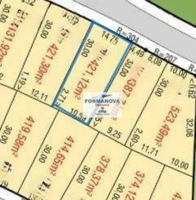 Foto 5 de Terreno / Lote à venda, 421m2 em Parque Dom Henrique, Cotia - SP