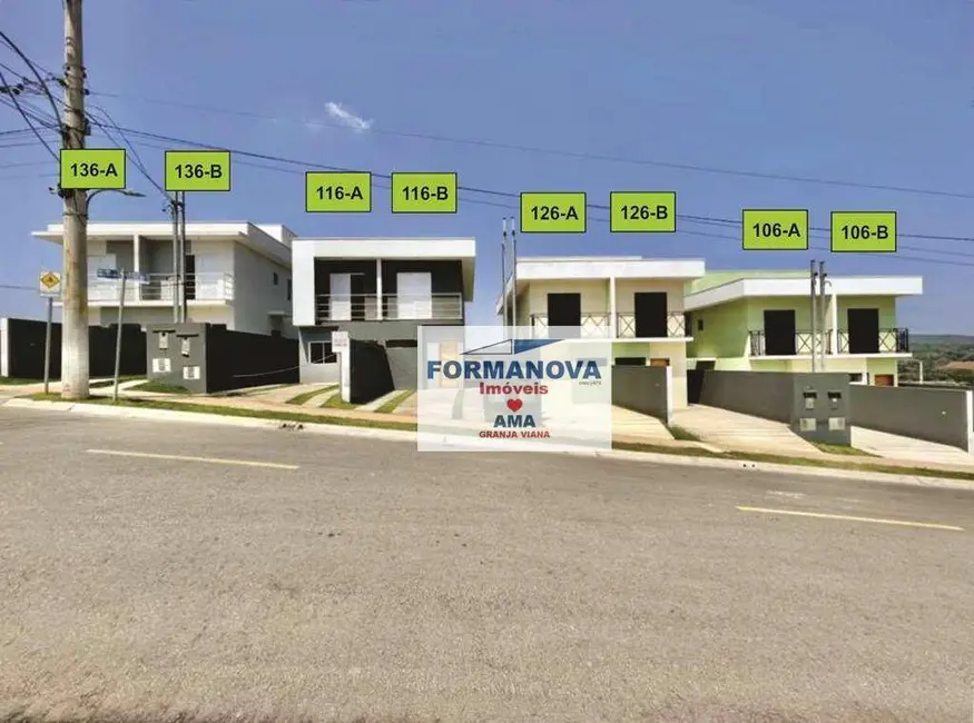 Foto 2 de Casa de Condomínio com 3 quartos à venda, 125m2 em Água Espraiada (Caucaia do Alto), Cotia - SP