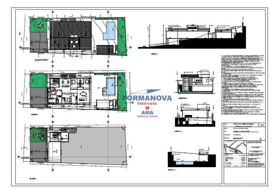 Foto 6 de Terreno / Lote à venda, 723m2 em Jardim do Golf I, Jandira - SP