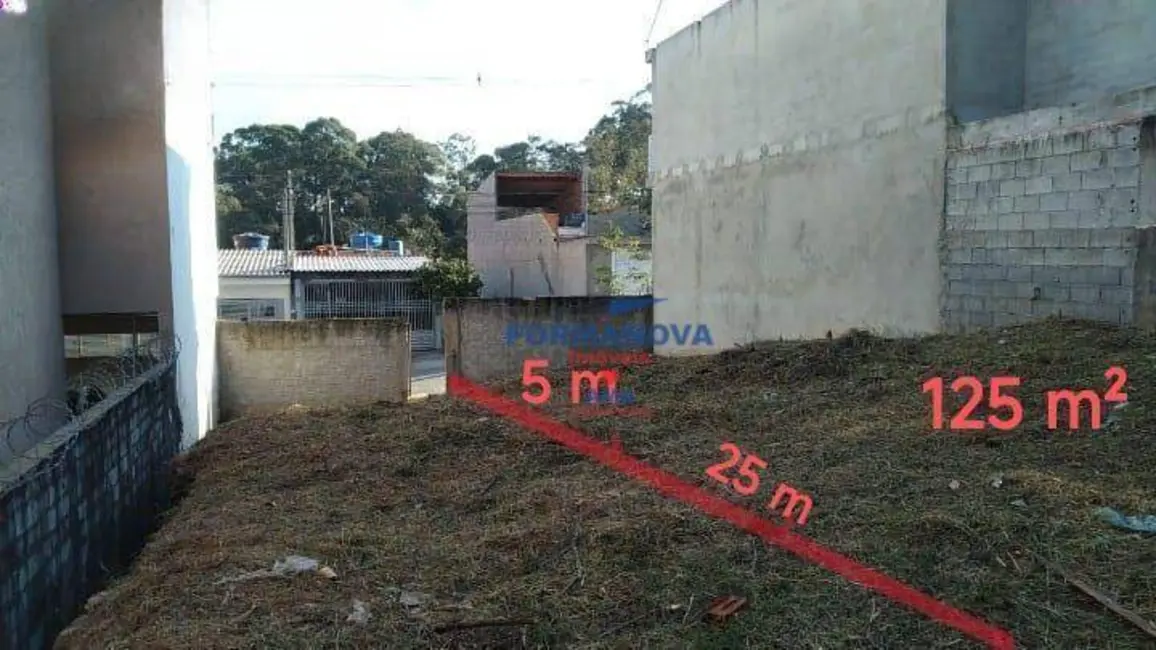 Foto 2 de Terreno / Lote à venda, 125m2 em Ana Cristina II, Jandira - SP