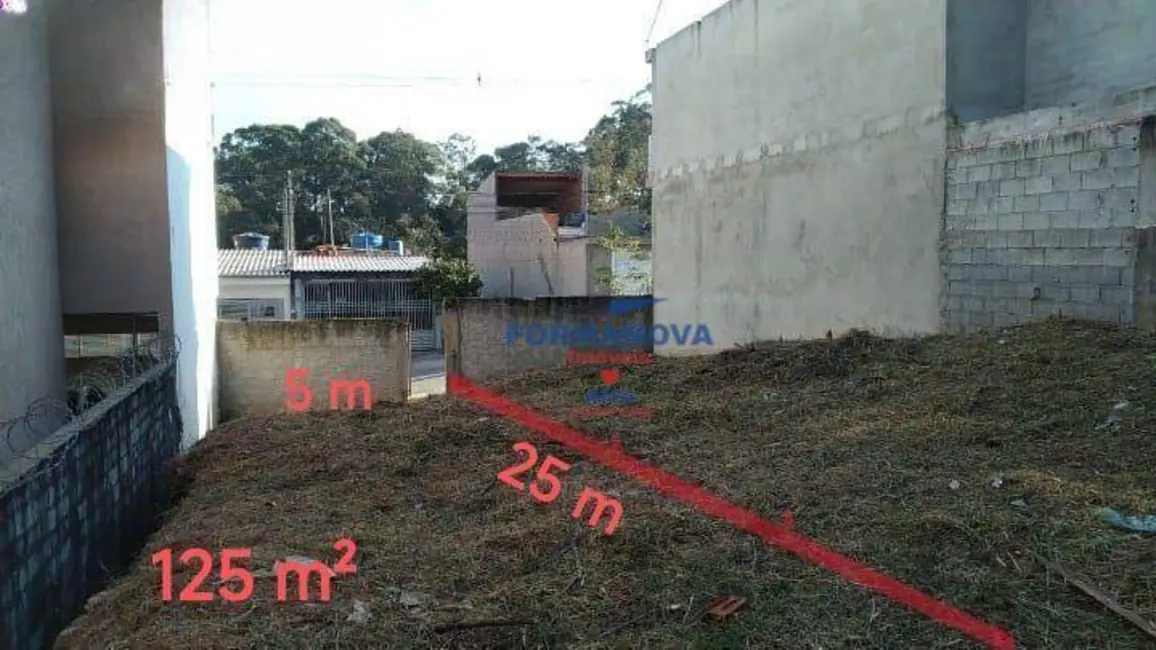 Foto 2 de Terreno / Lote à venda, 125m2 em Ana Cristina II, Jandira - SP