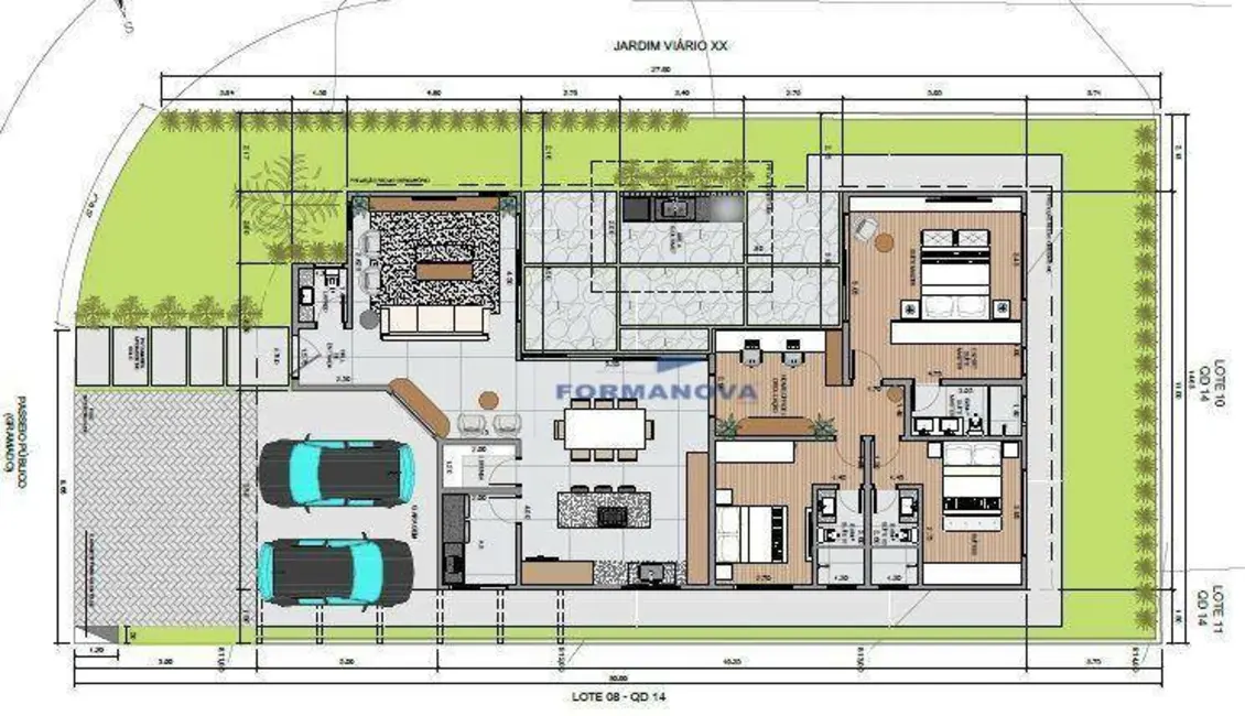 Foto 2 de Terreno / Lote à venda, 435m2 em Parque Dom Henrique, Cotia - SP