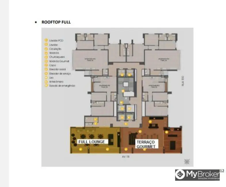 Foto 2 de Apartamento com 2 quartos à venda, 69m2 em Setor Bueno, Goiania - GO