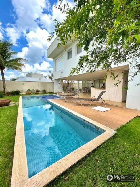 Foto 1 de Sobrado com 4 quartos à venda, 546m2 em Alphaville Flamboyant Residencial Araguaia, Goiania - GO