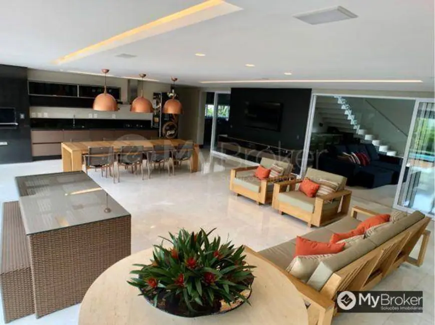 Foto 3 de Sobrado com 4 quartos à venda, 584m2 em Alphaville Flamboyant Residencial Araguaia, Goiania - GO