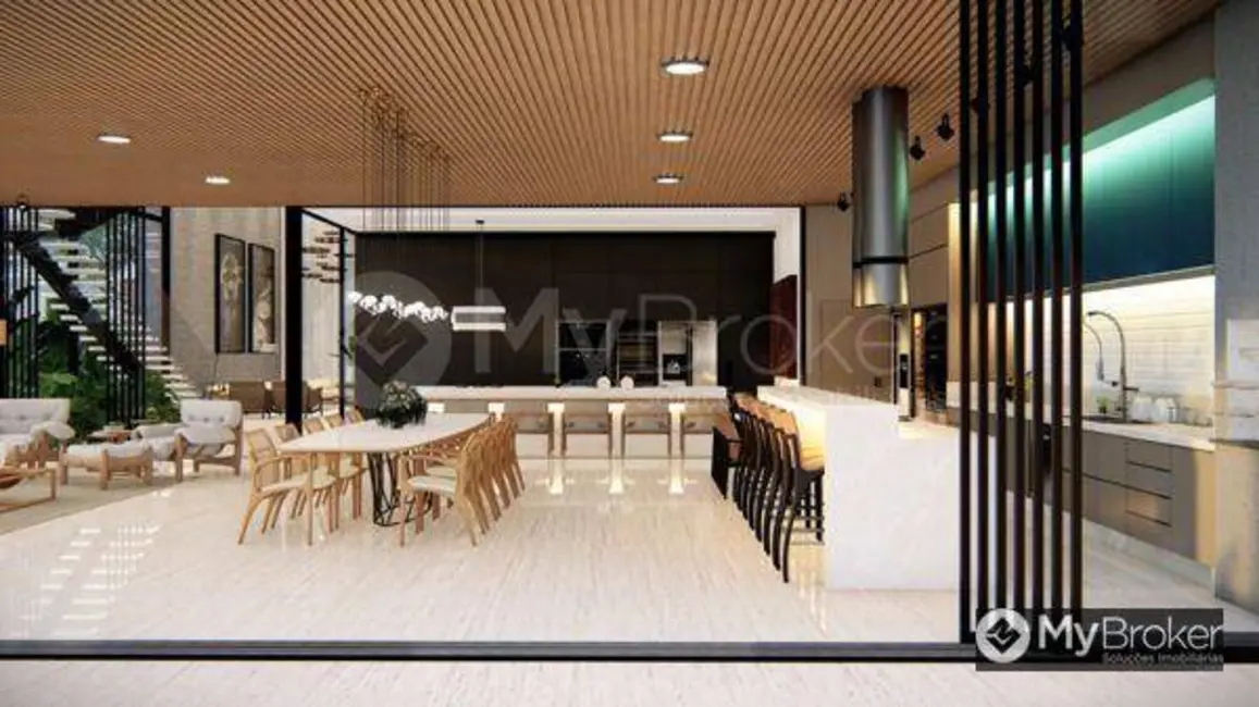 Foto 5 de Sobrado com 4 quartos à venda, 1014m2 em Alphaville Flamboyant Residencial Araguaia, Goiania - GO