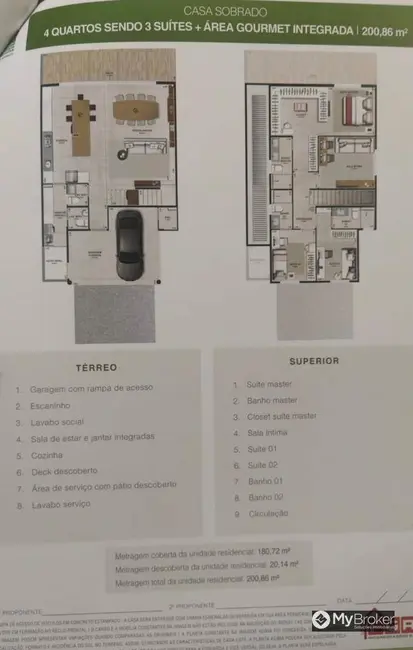Sobrado com 4 quartos à venda, 239m2 em Aparecida De Goiania - GO - imagem 3 Foto 3 de Sobrado com 4 quartos à venda, 239m2 em Aparecida De Goiania - GO